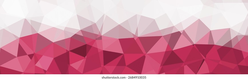 Abstractas fondo de polígono marrón y blanco con Formas geométricas y estilo degradado moderno.