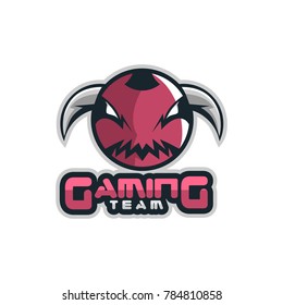 abstract mascot logo gaming