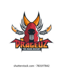 abstract mascot logo team