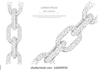 Abstract mash line and point Cloud of dialogue on white background with an inscription. Starry sky or space, consisting of stars and the universe. Vector business illustration