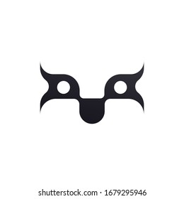 vectorial de diseño de ilustración de máscara abstracta