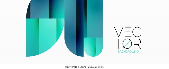 Abstract masterpiece formed by delicate interplay of circles, squares, and triangles. Geometric elements converge in harmonious chaos, evoking sense of modern creativity. Symphony of shapes