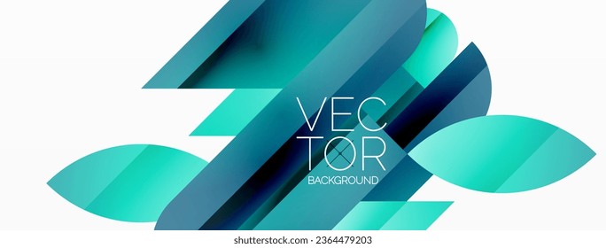 Abstract masterpiece formed by delicate interplay of circles, squares, and triangles. Geometric elements converge in harmonious chaos, evoking sense of modern creativity. Symphony of shapes