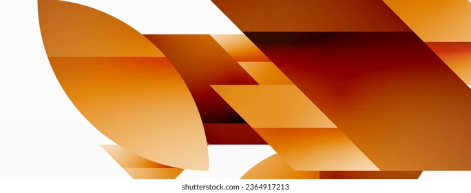 Abstract masterpiece formed by delicate interplay of circles, squares, and triangles. Geometric elements converge in harmonious chaos, evoking sense of modern creativity. Symphony of shapes