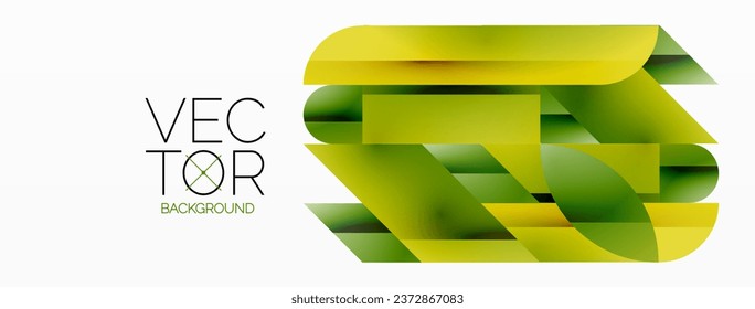 Abstract masterpiece formed by delicate interplay of circles, squares, and triangles. Geometric elements converge in harmonious chaos, evoking sense of modern creativity. Symphony of shapes