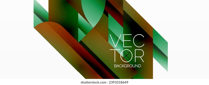 Abstract masterpiece formed by delicate interplay of circles, squares, and triangles. Geometric elements converge in harmonious chaos, evoking sense of modern creativity. Symphony of shapes