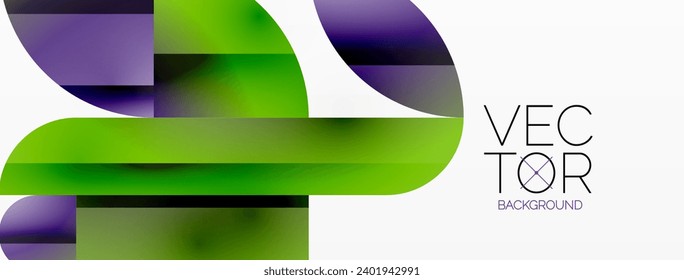 Abstract masterpiece formed by delicate interplay of circles, squares, and triangles. Geometric elements converge in harmonious chaos, evoking sense of modern creativity. Symphony of shapes