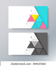 Abstract material card background. business card design. vector illustration.