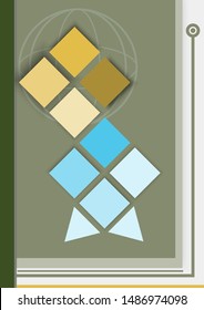 Abstract material design background wallpaper