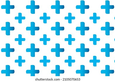 Abstract Math Plus Pattern Background