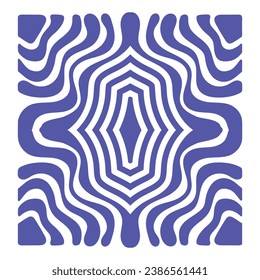 Abstract Matisse Floral Posters. Modern Botanical Background in Contemporary Minimal Style. Trendy Groovy. Vector Illustration 