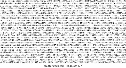 Abstract Matrix Background. Binary Computer Code. Coding Hacker concept. Vector Background Illustration.