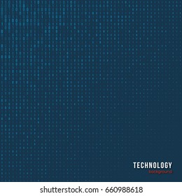 Abstract matrix digital background. Software developer programming, binary computer code. Coding, hacker concept. Vector illustration.