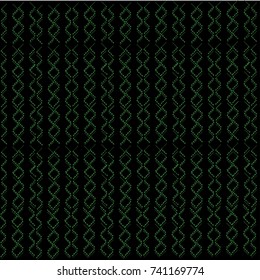 abstract matrix pattern background,green on black