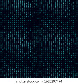 Abstract Matrix Pattern. Seamless pattern. Neat background. Creative vector illustration.