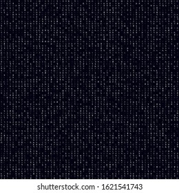 Abstract Matrix Pattern. White filled hexademical seamless pattern. Radiant background. Stylish vector illustration.