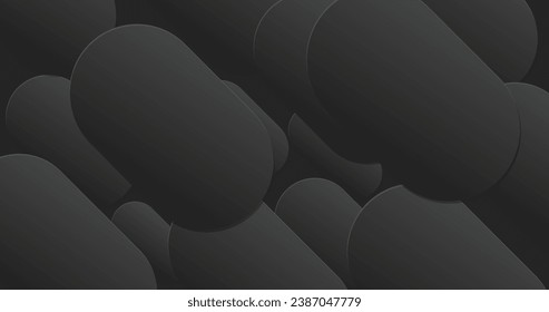 abstract matte black background in soft digital pattern