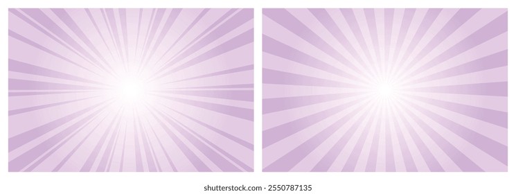 Abstract Mauve Pink Sunburst background. Editable Sunburst background, Sunburst, Sunbeam