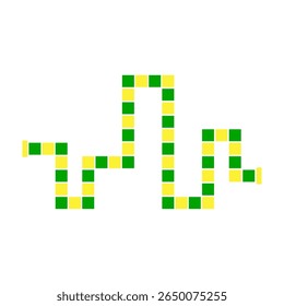 Ilustração do vetor do caminho do labirinto abstrato