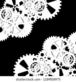 abstract mechanical background, illustratiun clip-art