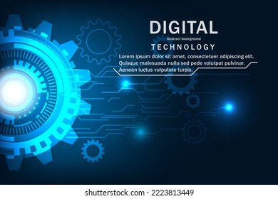 abstract mechanical gear or cogwheel background, technology and engineering