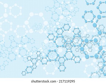Abstract medical background