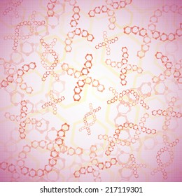 Abstract medical background