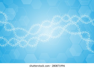 Abstract medical background