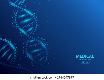 Abstract medical background concept. Vector illustration