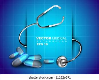 Abstract medical background. EPS 10.