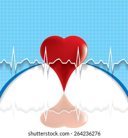 Abstract medical background . EPS 10.