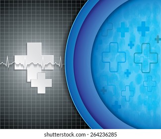 Abstract medical background. EPS 10.