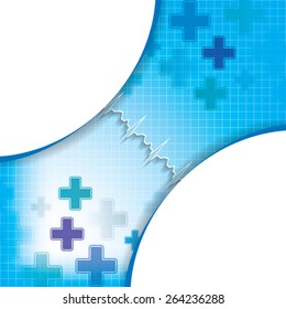 Abstract medical background . EPS 10.