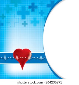 Abstract medical background . EPS 10.