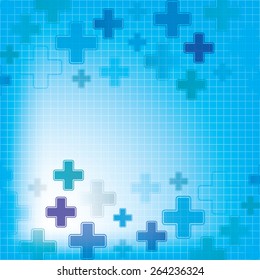 Abstract medical background . EPS 10.