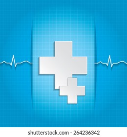 Abstract medical background . EPS 10.