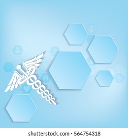 Abstract medical background . EPS 10. VECTOR