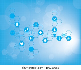 Abstract medical background. EPS 10.vector