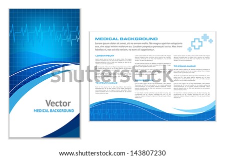 Abstract Medical Background - Flyer Template