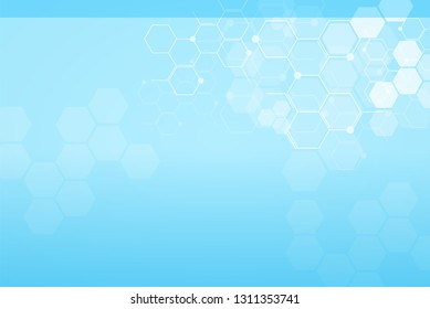 Abstract medical background and science concept background.