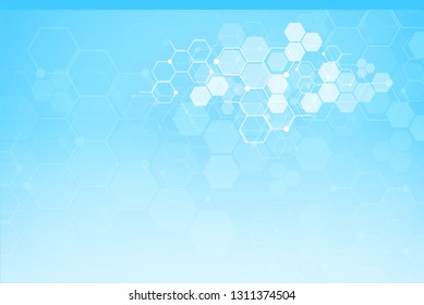 Abstract medical background and science concept background.