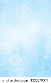 Abstract medical background and science concept background.