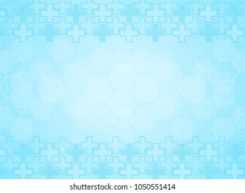 Abstract medical background. Space for text. Vector background