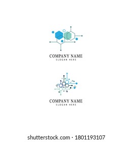 Abstract medical background substance and molecules design