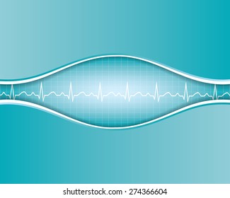 Abstract medical background with  medical symbol. EPS 10.