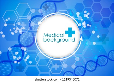 Abstract medical background. Vector