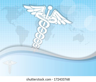 Abstract medical background  - vector