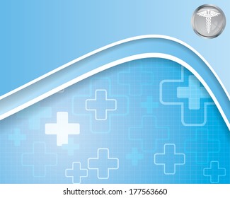 Abstract medical background  - vector