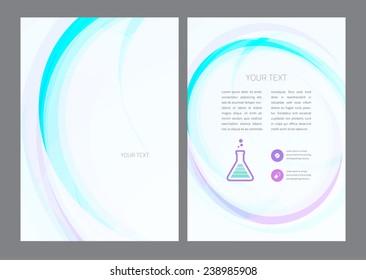 Abstract Medical Background. Vector illustration.