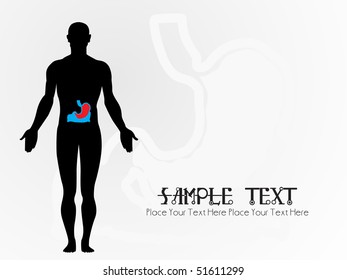 abstract medical background, vector illustration